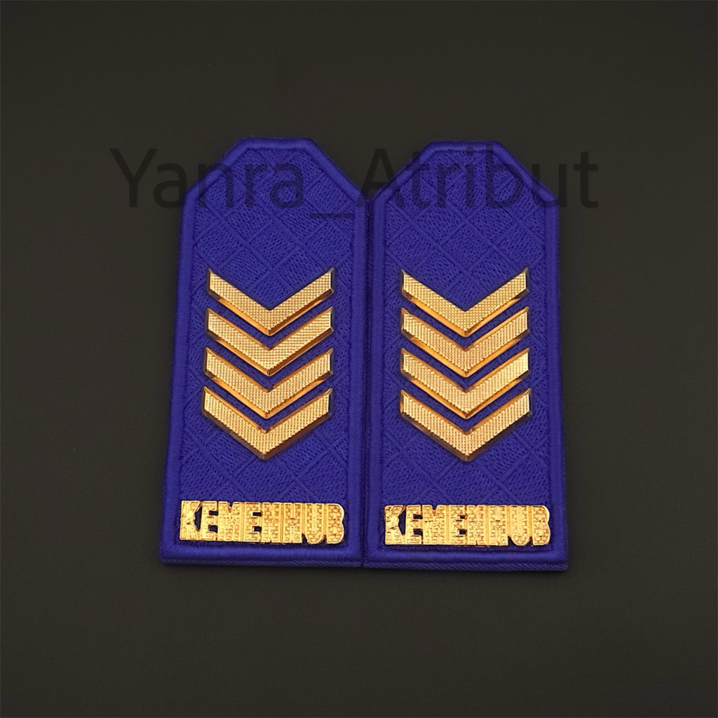 Pangkat Kemenhub 2D Biru Pdu Kementrian Perhubungan Premium
