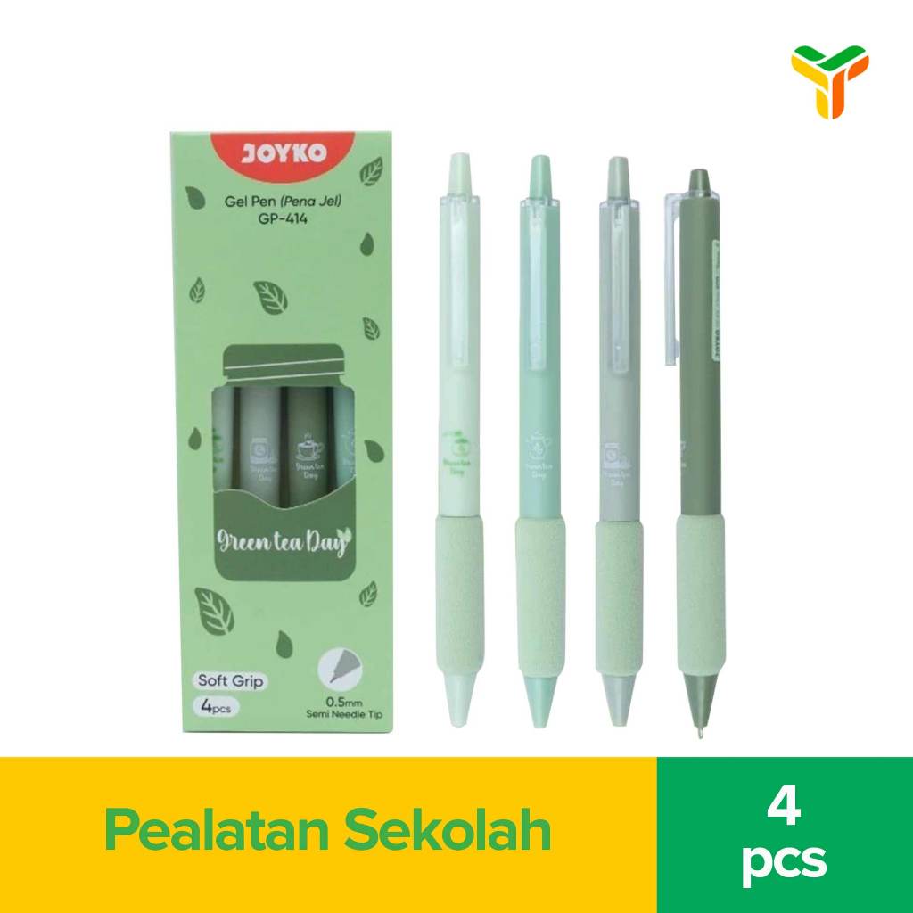 

Joyko Gel Pen GP-414 Green Tea – 4 Warna