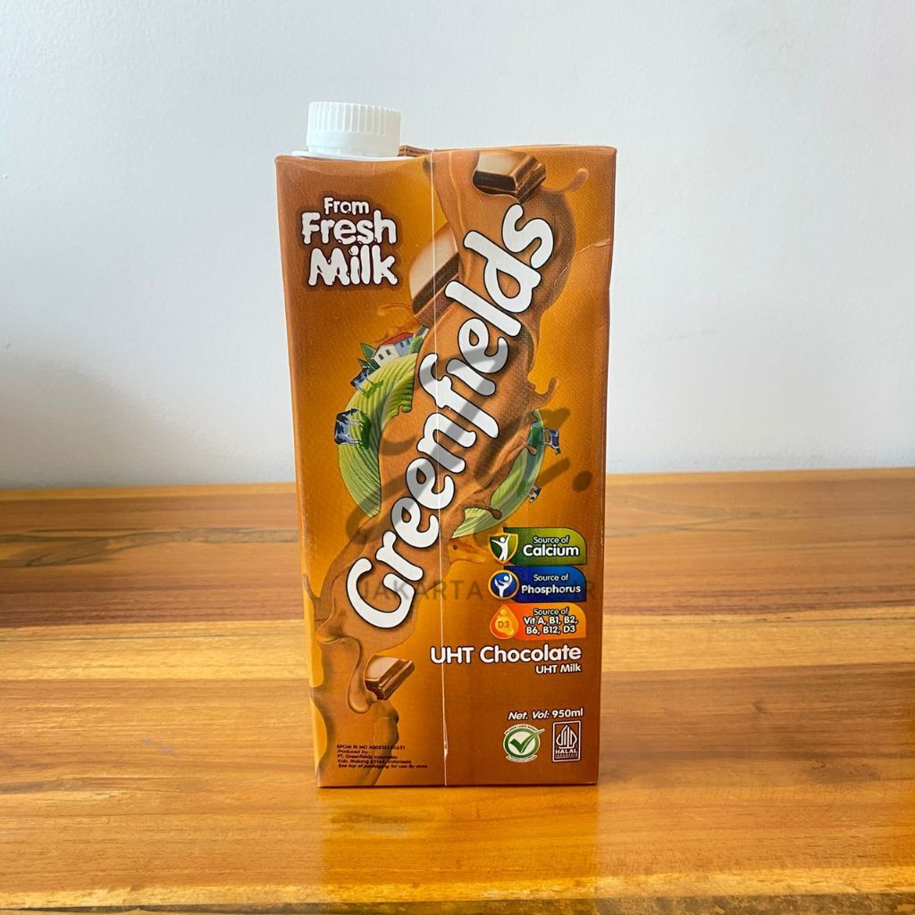 Susu UHT Greenfields 950 ml Carton | Greenfields UHT 950 ml Karton