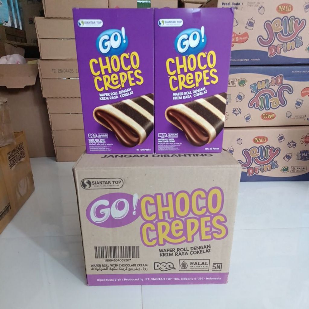 

go choco crepes 1 box isi 20 pack