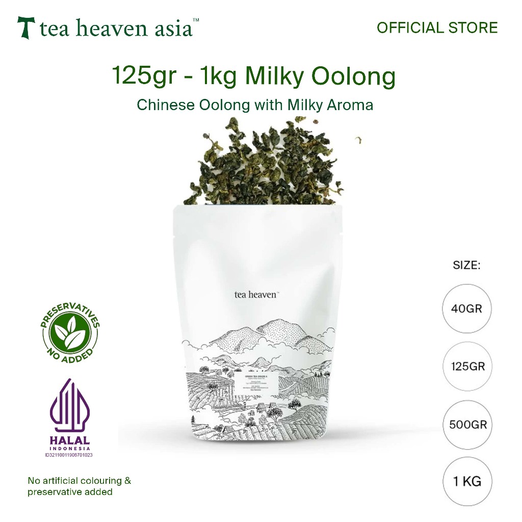 

Tea Heaven Milky Oolong Chinese Tea