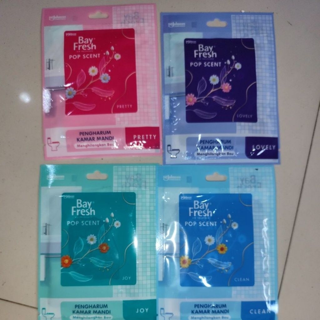 Bay Fresh Pop Scent Pengharum  Kamar Mandi 10gr