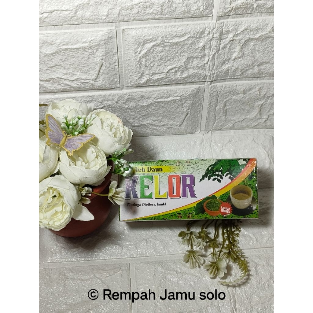 

Teh Celup DAUN KELOR (Moringa Oleifera, lamk) - Original 1 box isi 25 kantong