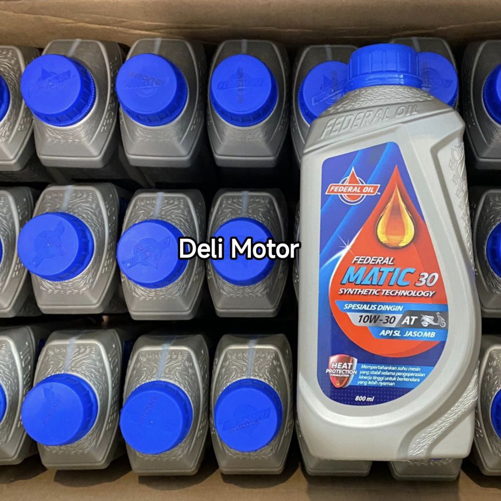 1 DUS = 24 Botol Oli Federal Matic Spesialis Dingin 800ml
