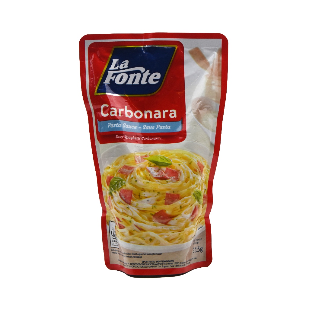 

Lafonte Saus Carbonara kemasan 315 g//vIRALLLLLLLL