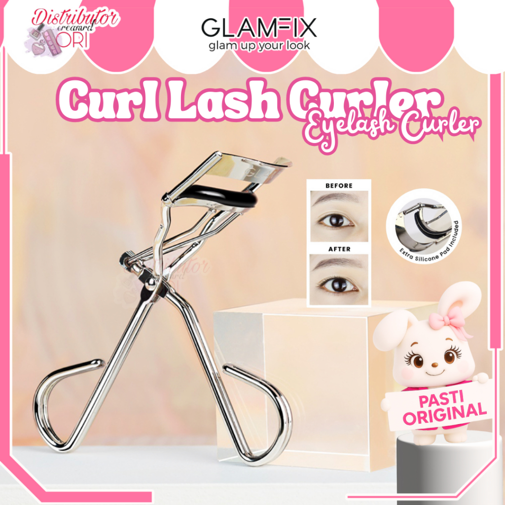 GLAMFIX Maxi Curl Lash Curler Eyelash Curler melentikkan bulu mata Penjepit Bulu Mata Alat Pelentik 