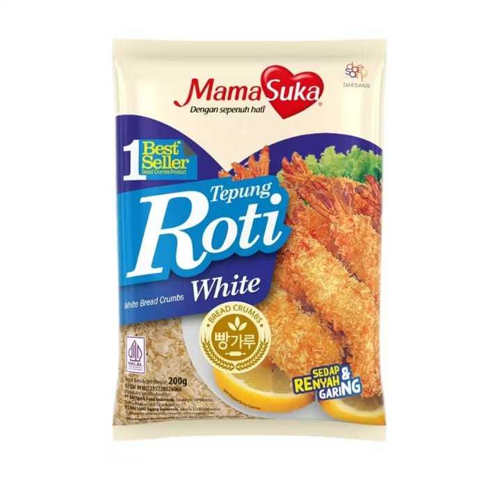 

MamaSuka Tepung Roti White Bread Crumbs 200gr