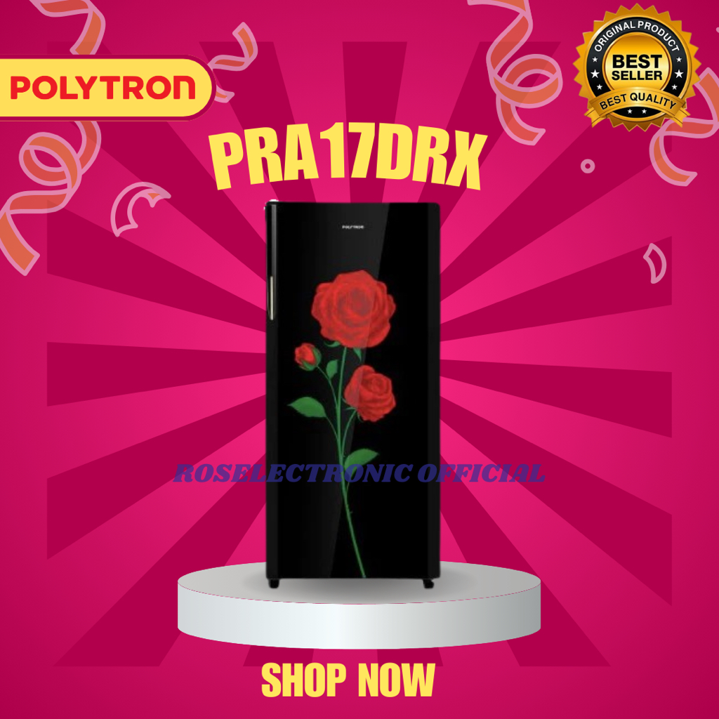 KULKAS POLYTRON  1 PINTU PRA17DRX 170L/PRA-17DRX/PRA 17DRX/ KULKAS 1 PINTU LOW WATT / ORI BERGARANSI