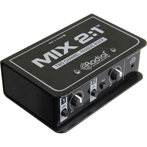 Radial Mix 2:1 2-channel Passive Mixer