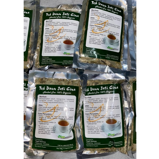 

Teh Daun Jati Cina 40Gr
