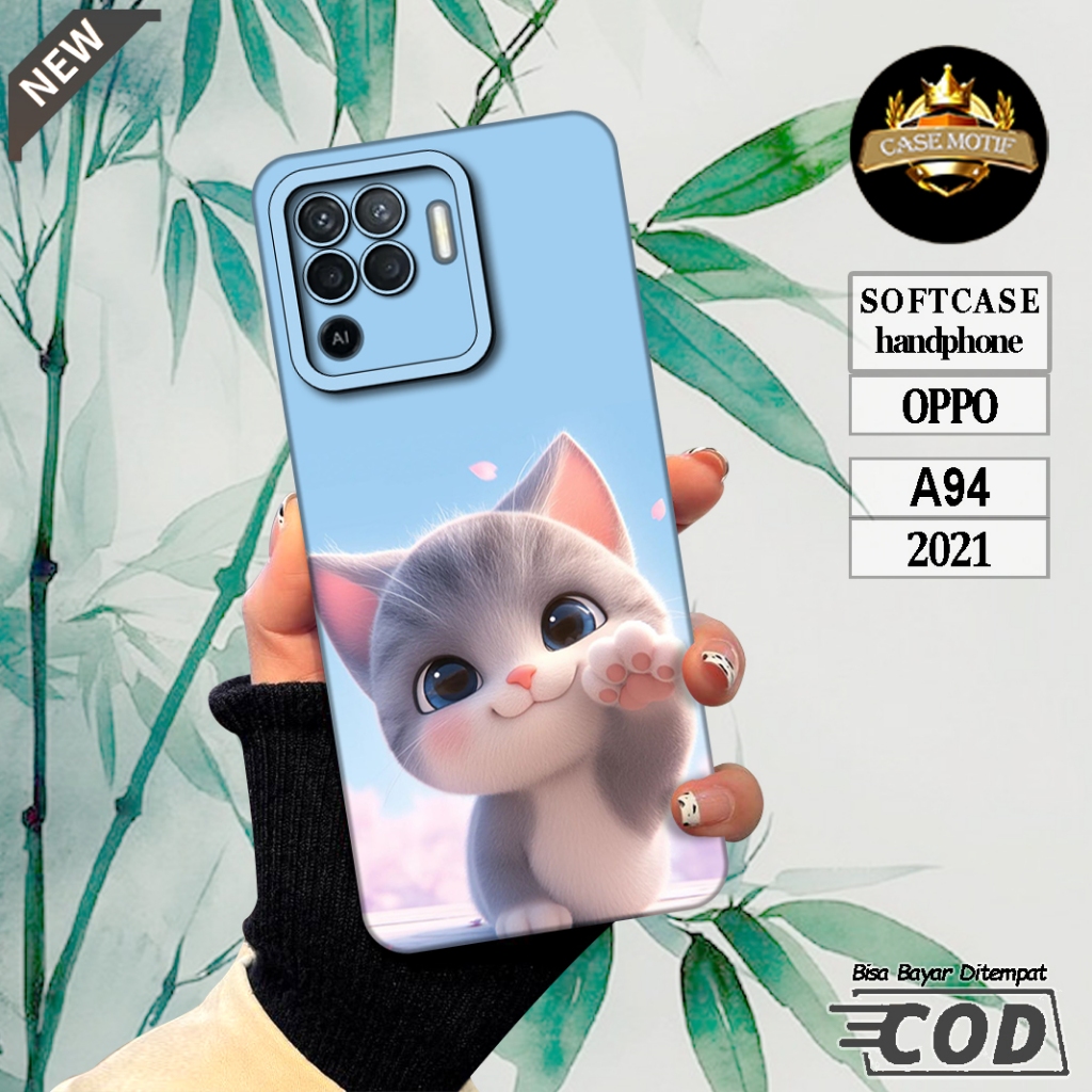 Case OPPO A94 Casing OPPO A94 4G Terbaru 2021 Aksesoris Softcase Casing Silikon Case Hp Murah