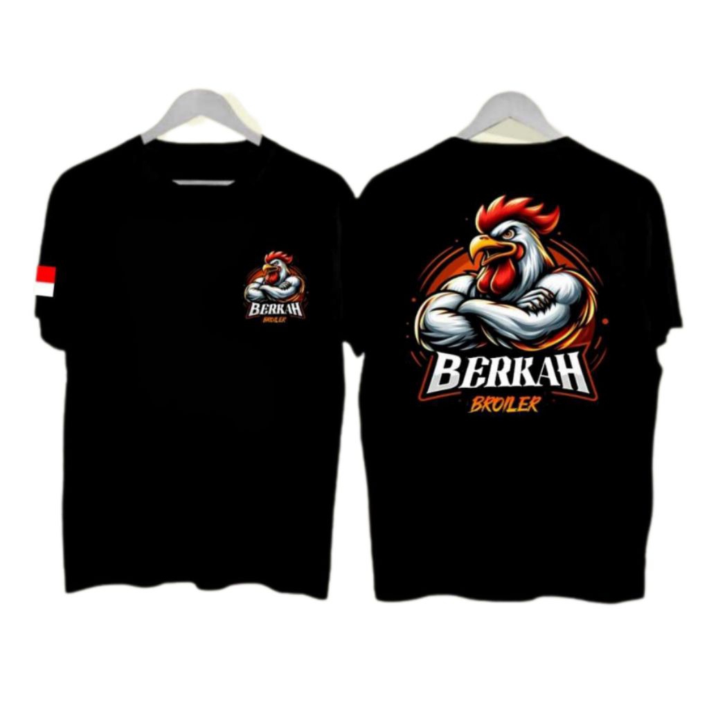 KAOS AYAM BROILER//KAOS BERKAH AYAM