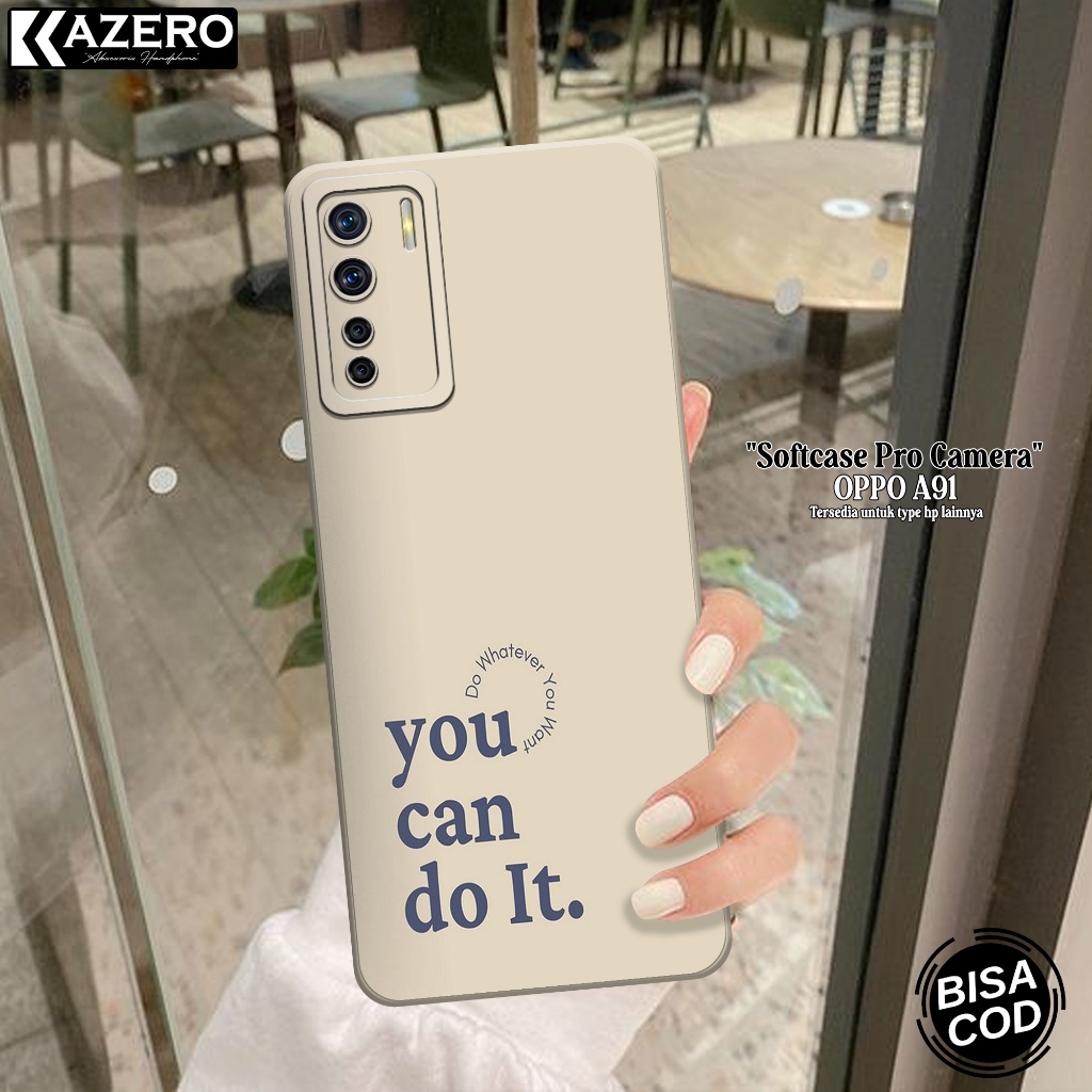Fashion Case Aesthetic Softcase OPPO A91 Terbaru Case OPPO A91 Silikon Pro Camera Casing OPPO A91 Ke