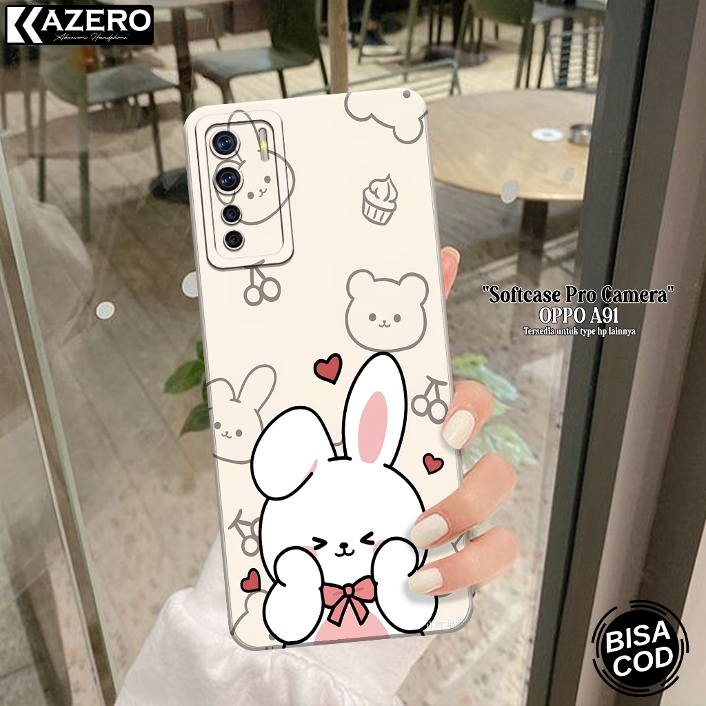Fashion Case Kartun Softcase OPPO A91 Terbaru Case OPPO A91 Silikon Pro Camera Casing OPPO A91 Kesin
