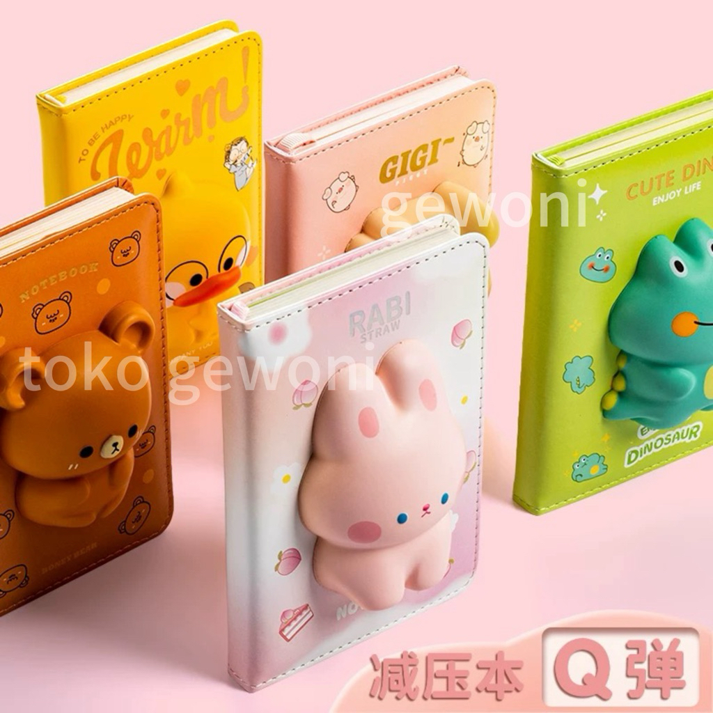 

Buku Diary Squishy | Note Book Squishy |Buku Harian