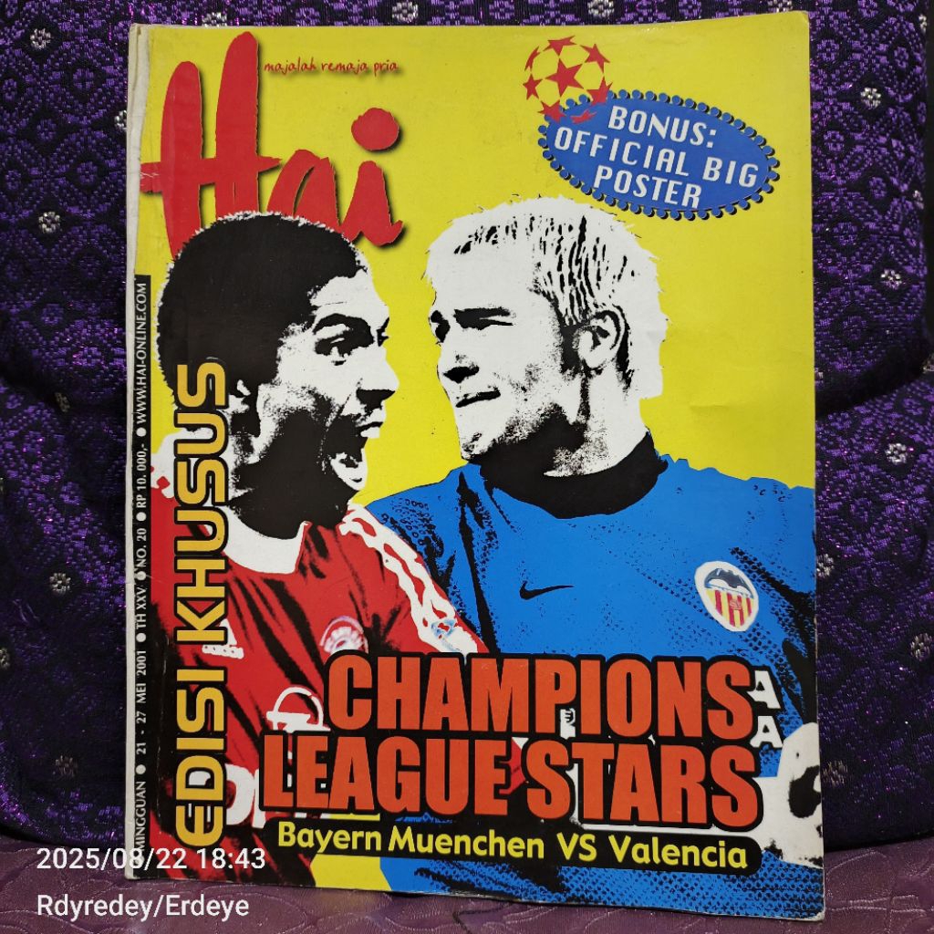 Majalah Hai No.20 Mei 2001