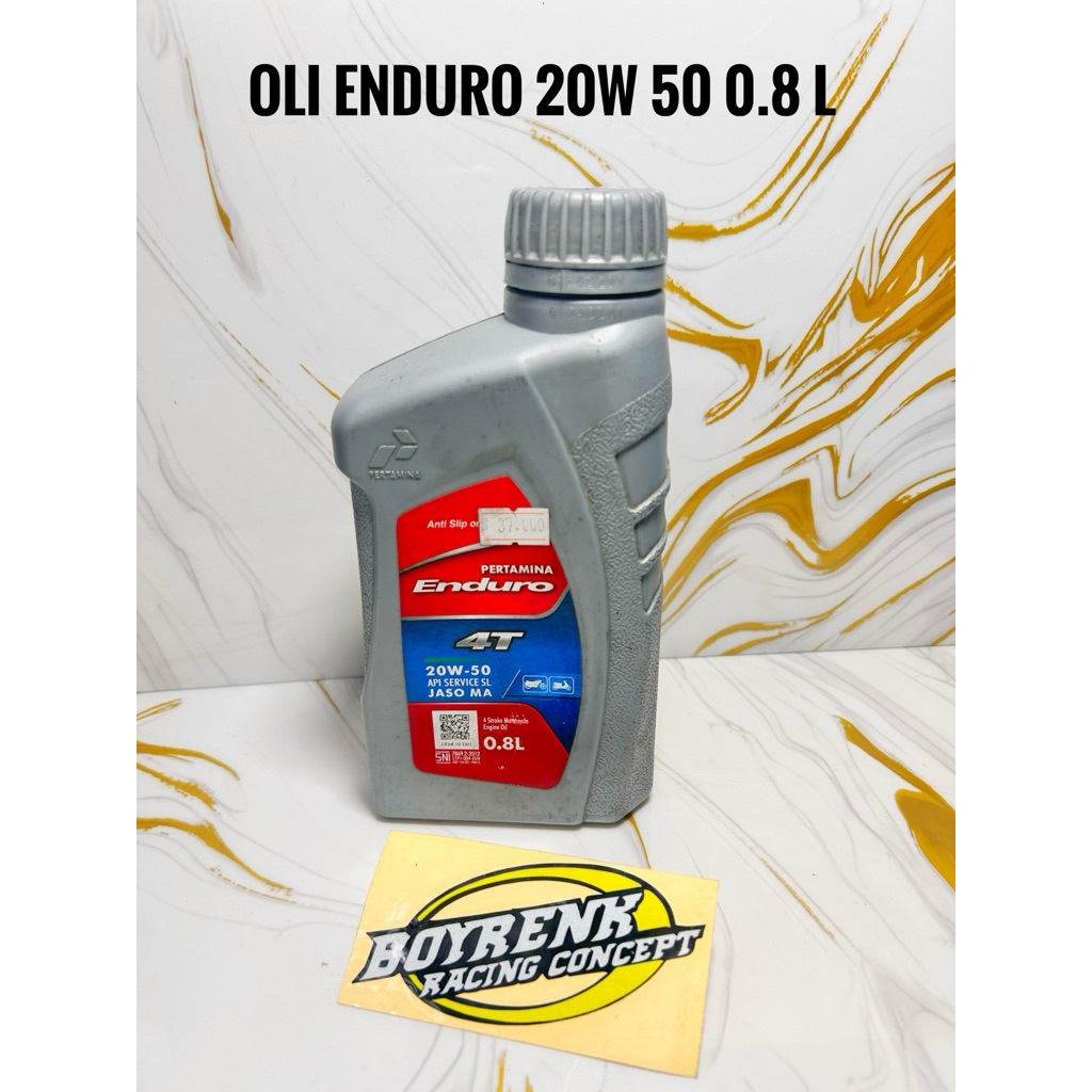 OLI MOTOR 4TAK SPORT ENDURO RACING 1LITER SAE 20W-50 - BOYRENK RACING CONCEPT