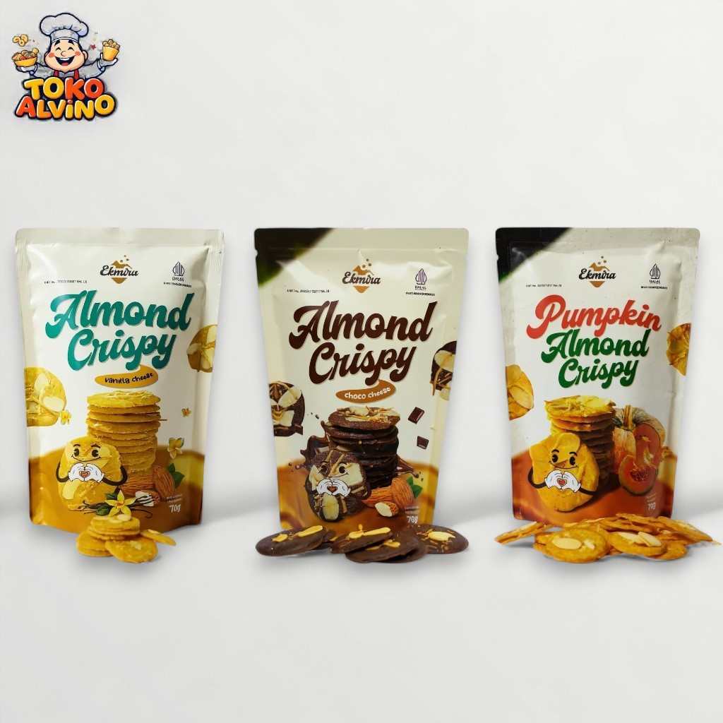 

ALMOND CRISPY 3 VARIAN | PILIH KRIUK SULTAN KHAS MALANG-MU | TIPIS-TIPIS NAGIH!