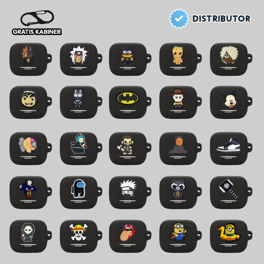 Soundcore K20i Karakter Premium Softcase Soundcore K20i & Jibbitz Karakter