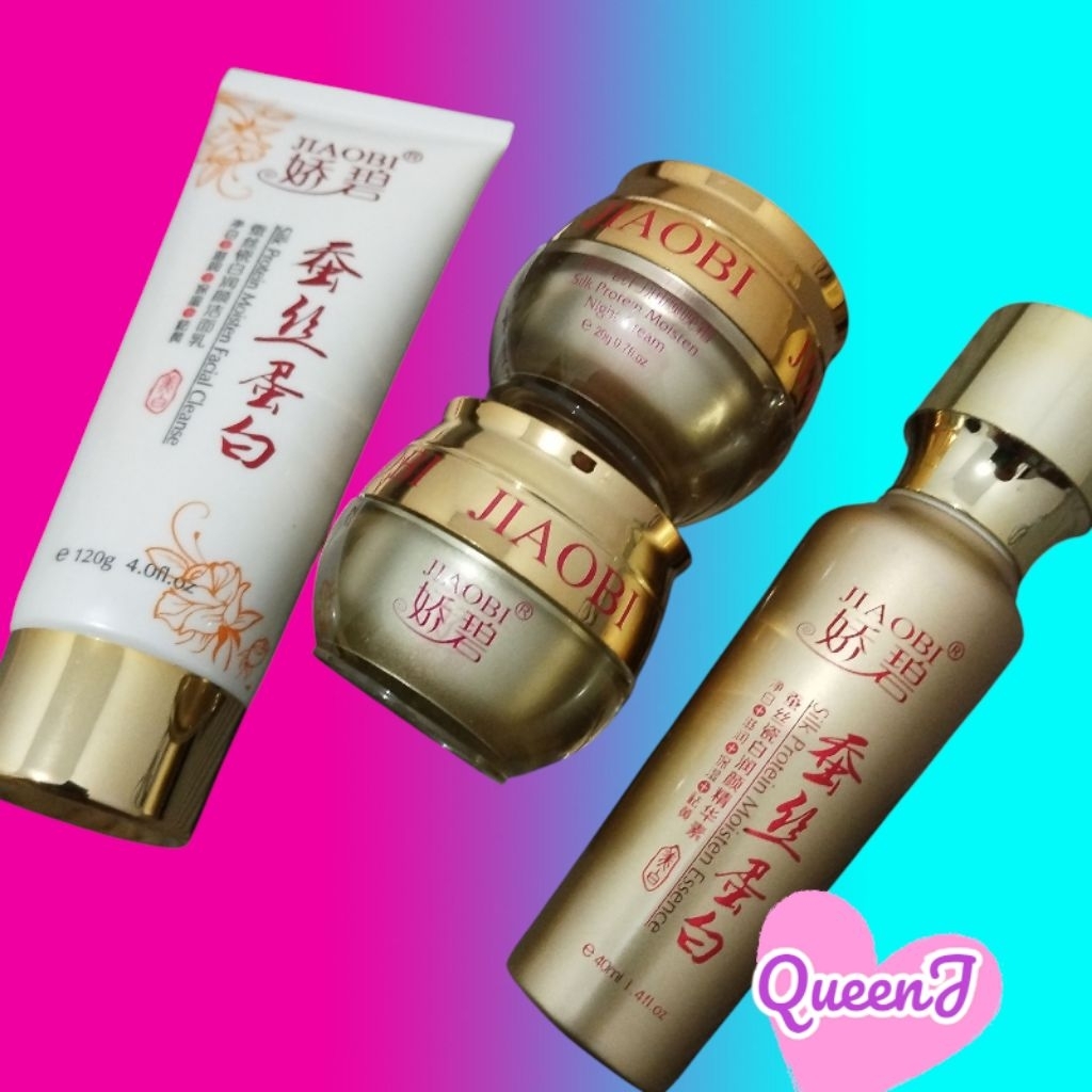 Paket pemutih JIAOBI GOLD SABUN SERUM CREAM SIANG MALAM