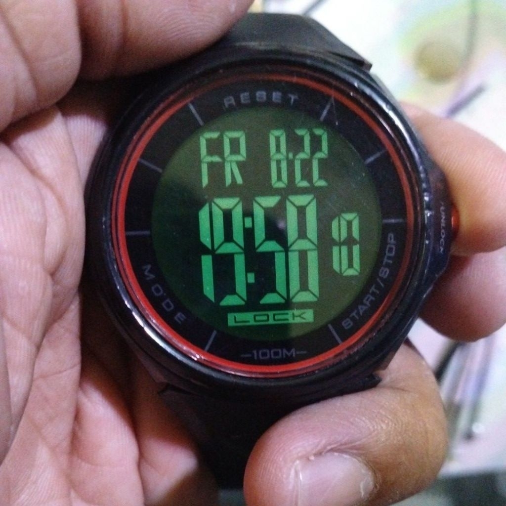 Oroginal Jam Tangan EIGER second Preloved Touchscreen