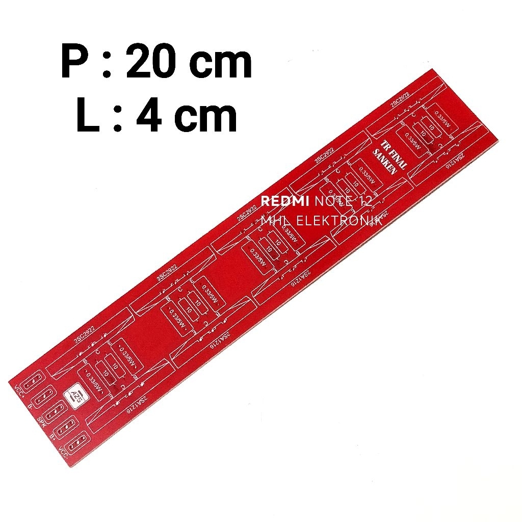 PCB Line Final 5 Set SANKEN PCB SLIM MODEL 5 SET SANKEN NEW
