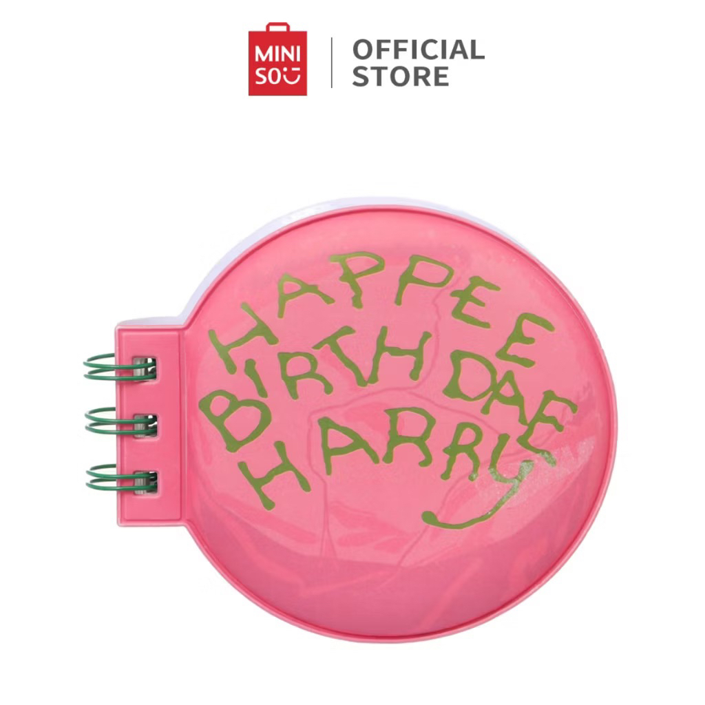 Miniso x Harry Potter Collection Notebook Buku Catatan Love Potions Stress-relief Wire-Bound Book 80