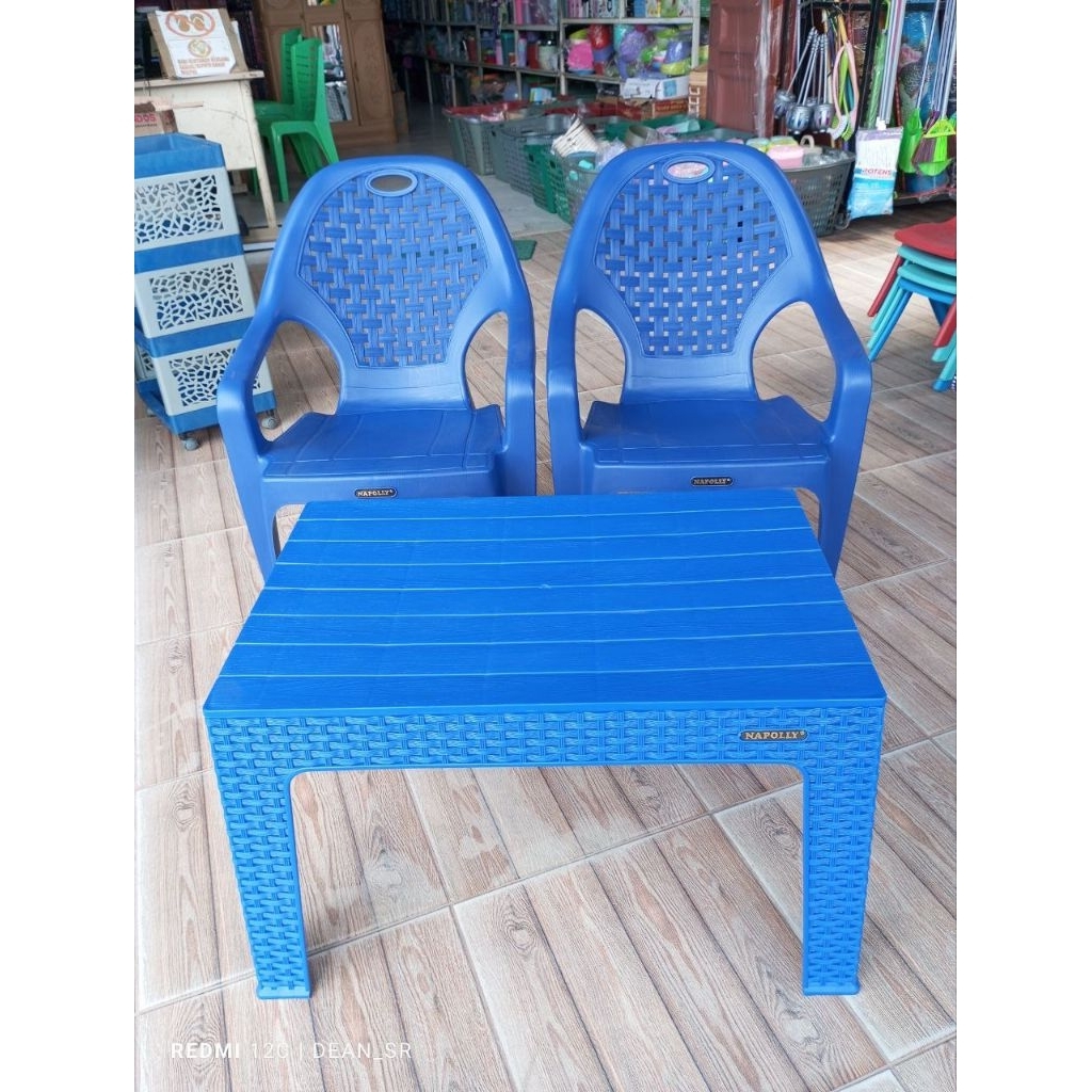 Kursi Napolly kursi teras Napolly 1set 2kursi 1meja
