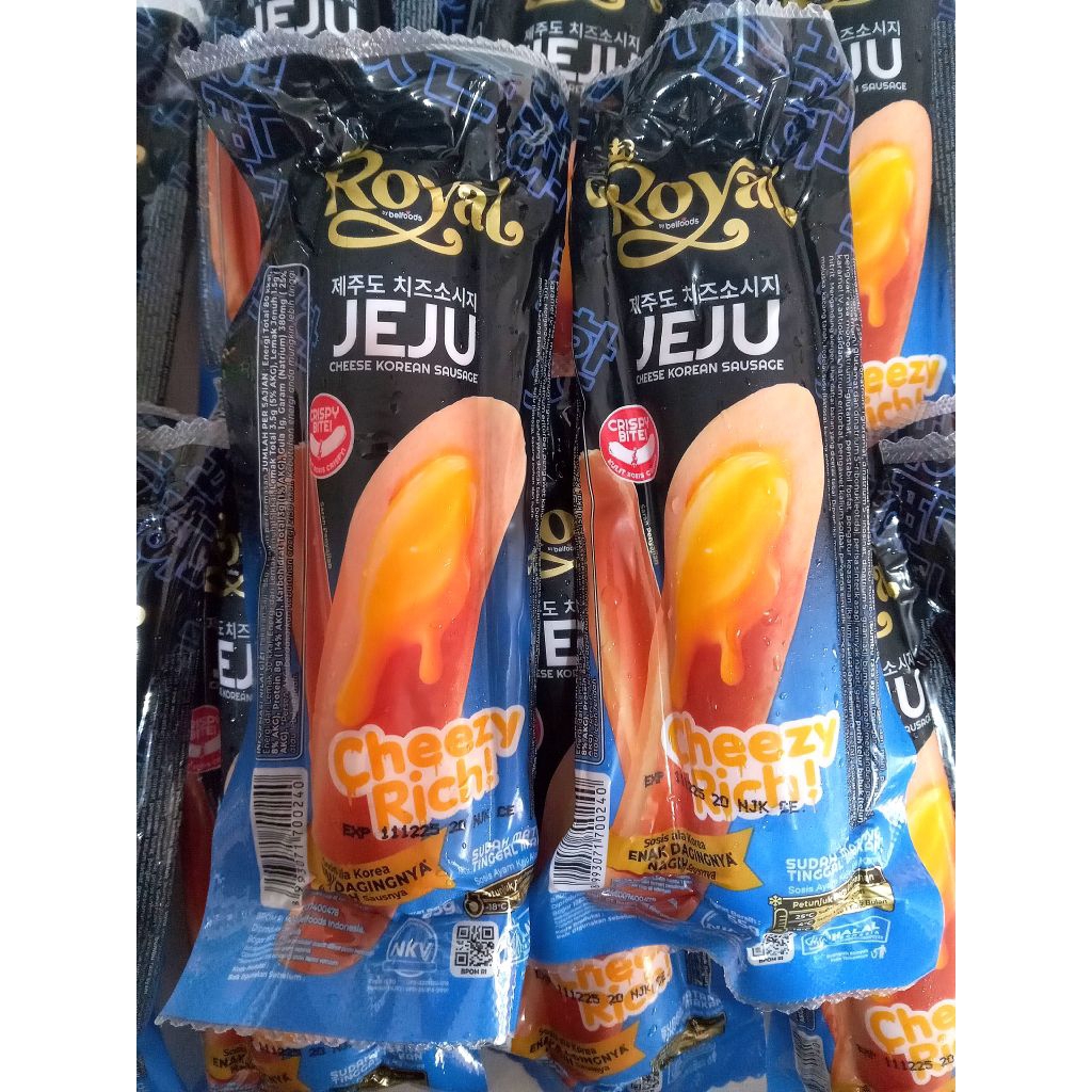 

Royal Single Sosis Rasa Spicy Rasa Keju 55gr