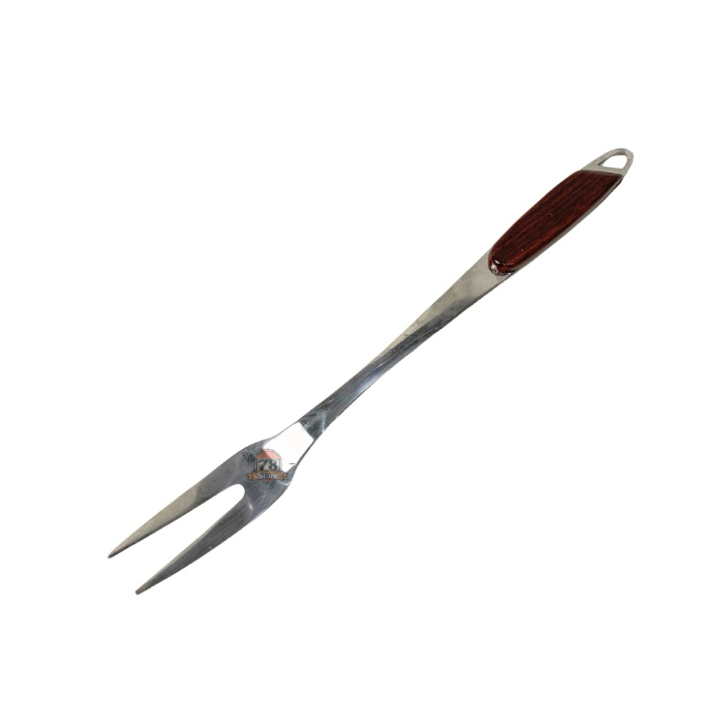 Garpu Jumbo 30 cm Garpu Makan Daging Bahan Stainless Termurah Anti Karat Tebal