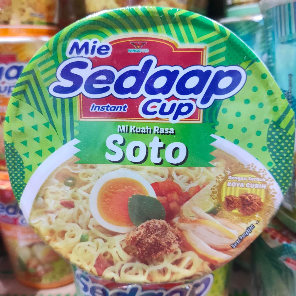 

Mie SEDAAP Cup 1karton isi 12pcs rasa Baso/Kari Special/Soto/Ayam Nampool/Kari Mercon/Baso Bleduk/Ayam Jerit