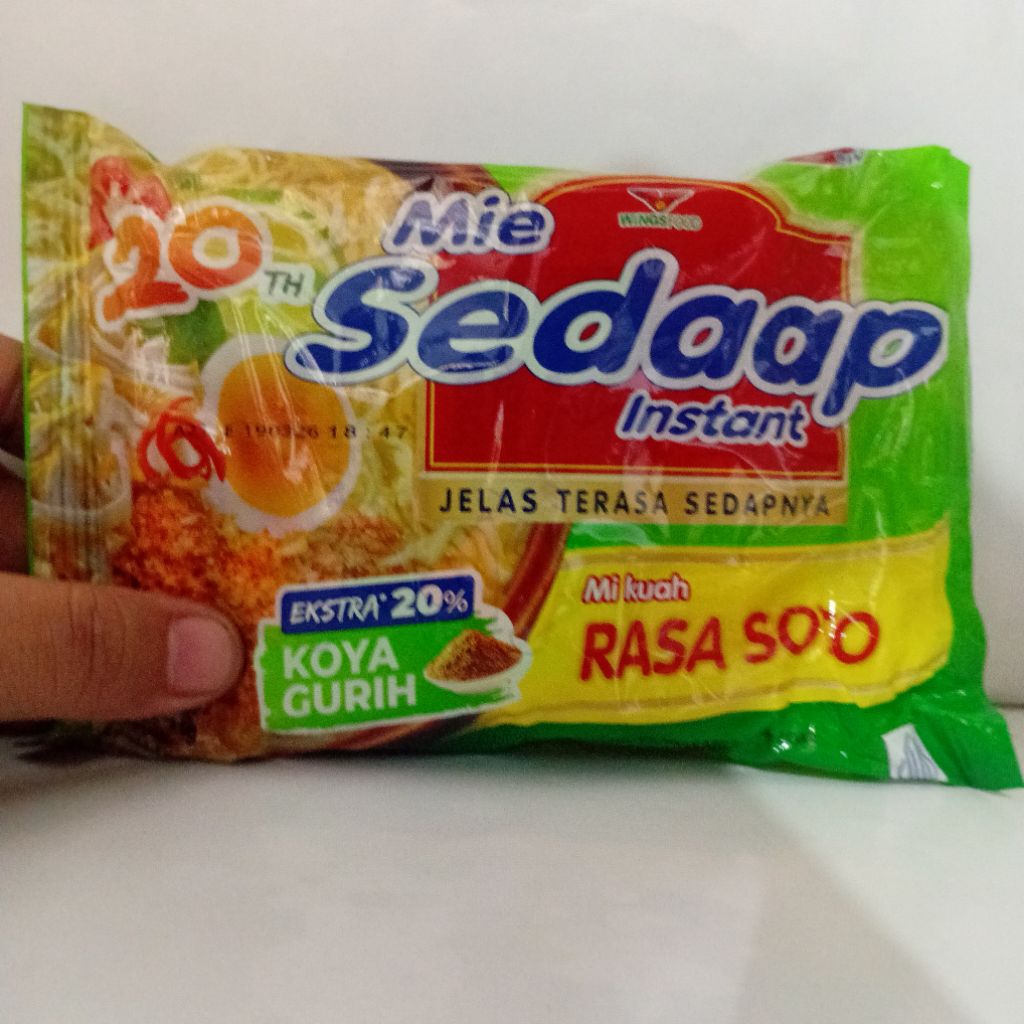 

MIE SEDAAP KUAH RASA SOTO