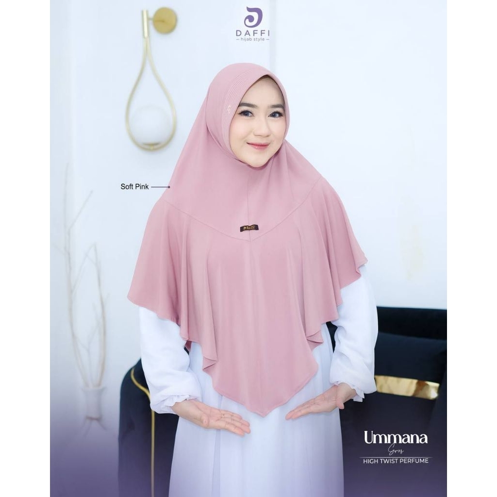 UMMANA DAFFI HIJAB JUMBO JILBAB SYARI