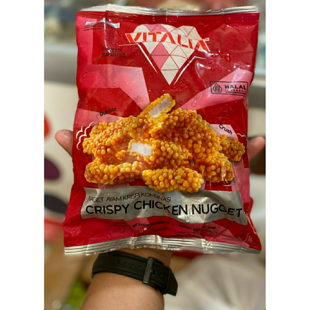 

Vitalia Crispy Chicken Nugget 500 gr