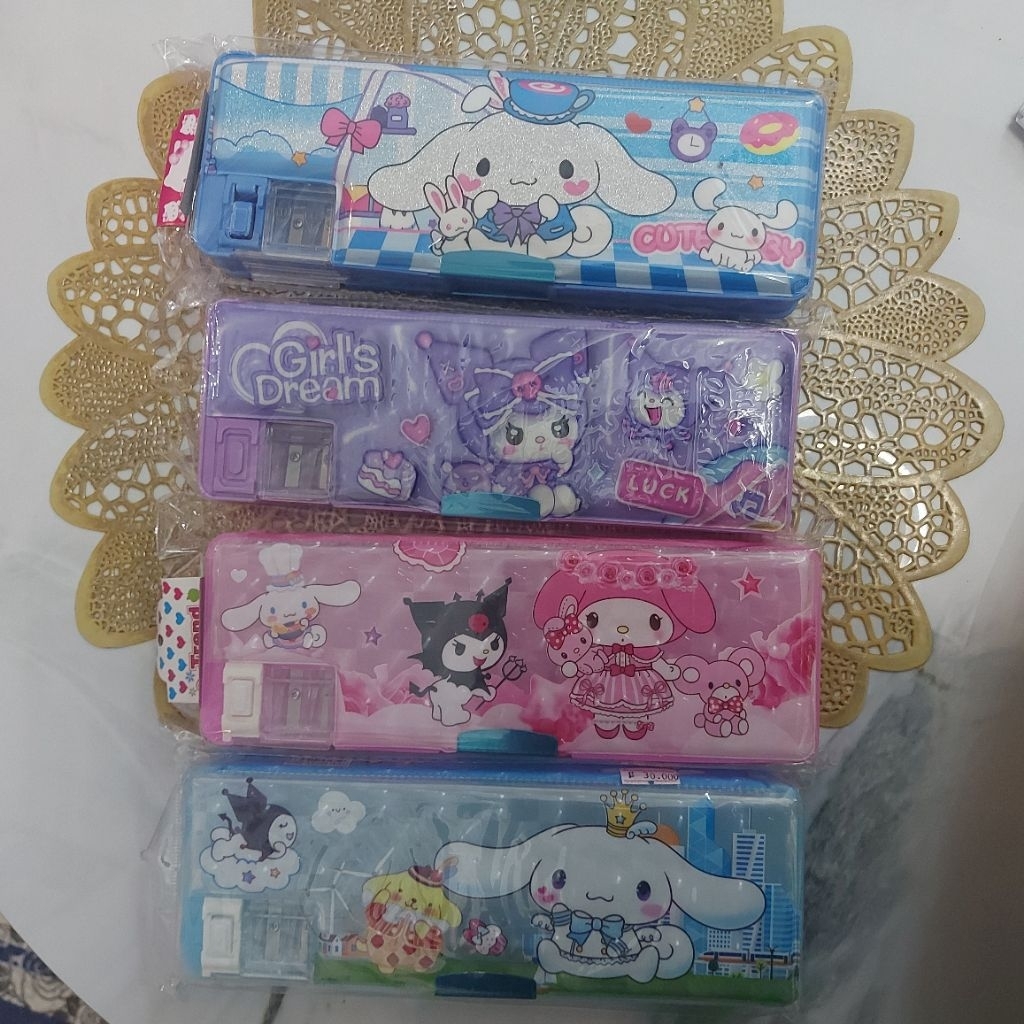 

2 Sister | kotak pensil magnet sanrio