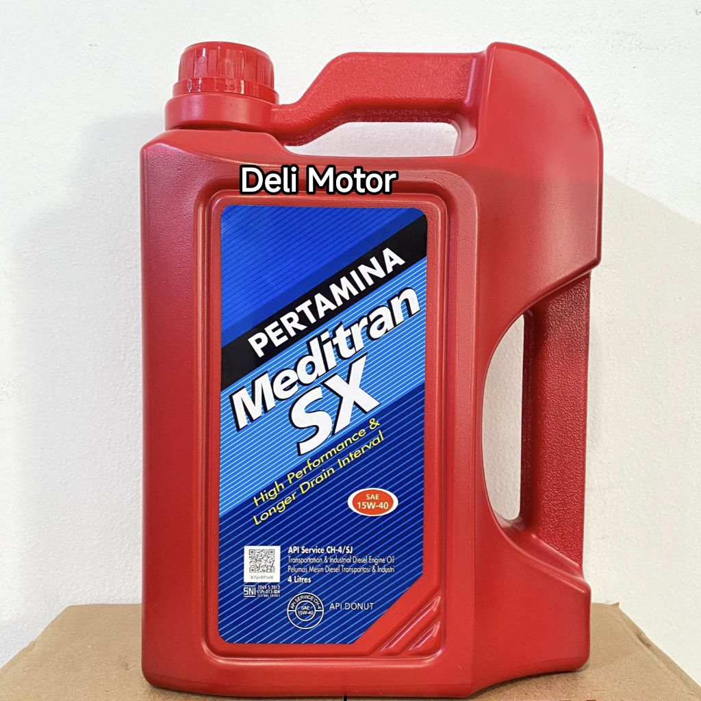Oli Meditran SX 4Liter 15W-40 Oli Mesin Diesel