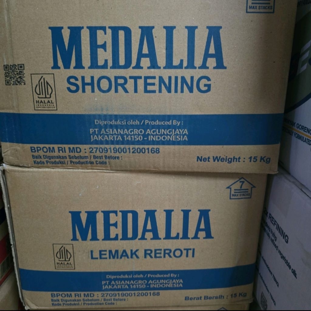 Medalia shortening CARGO Lemak reroti mentega putih