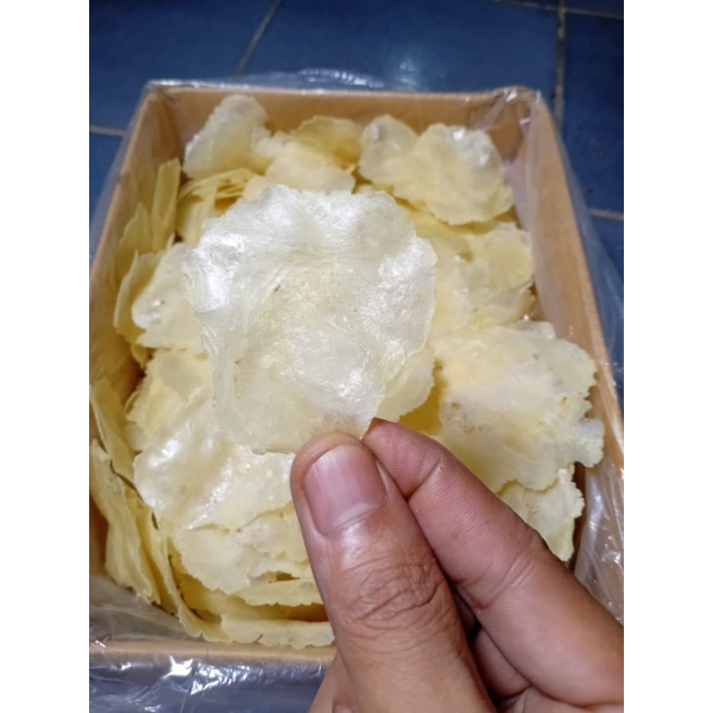 

1kg emping melinjo super full kering siap goreng