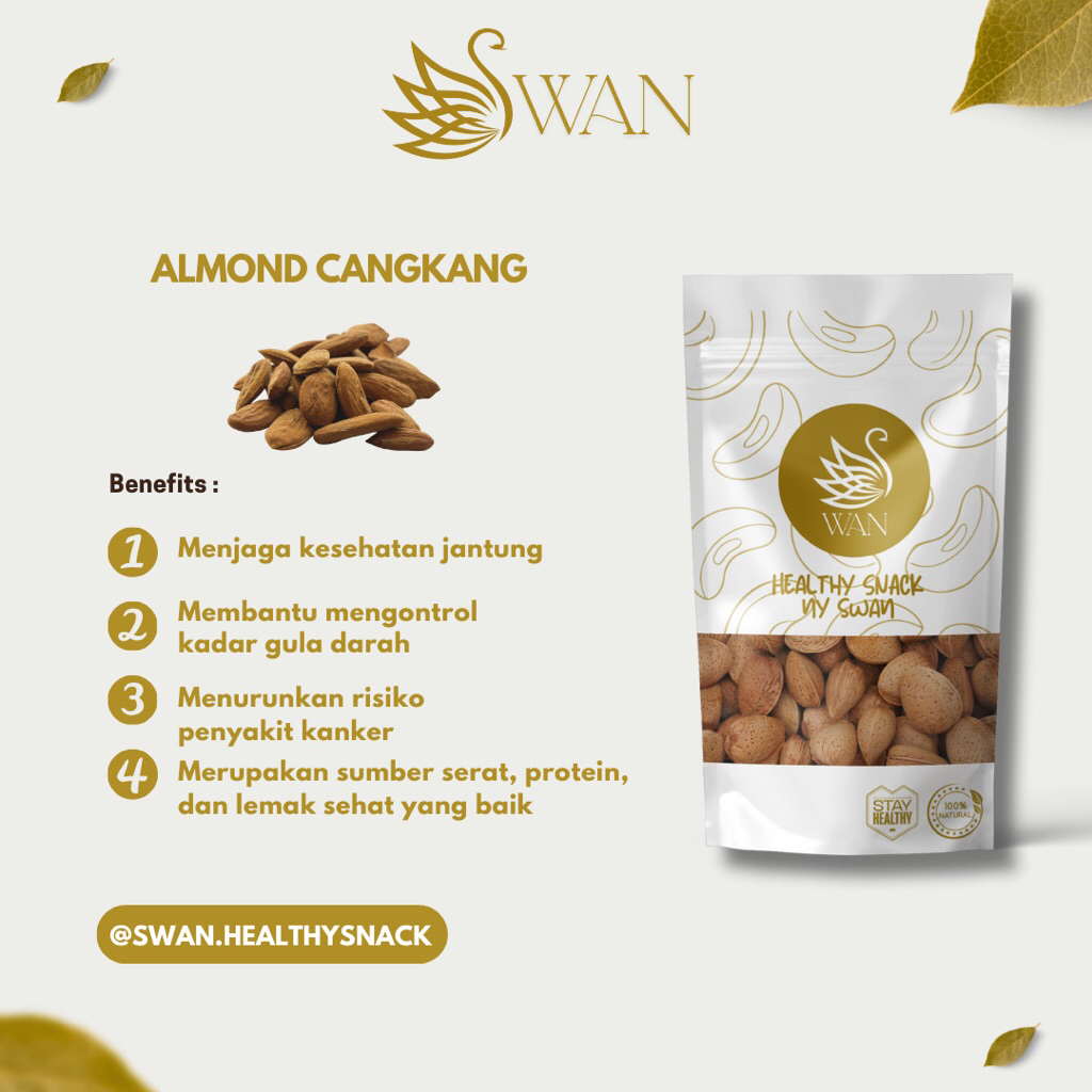 

SWAN - Almond Cangkang Milk / Almond Butter Milk Roasted / Almond Cangkang Susu