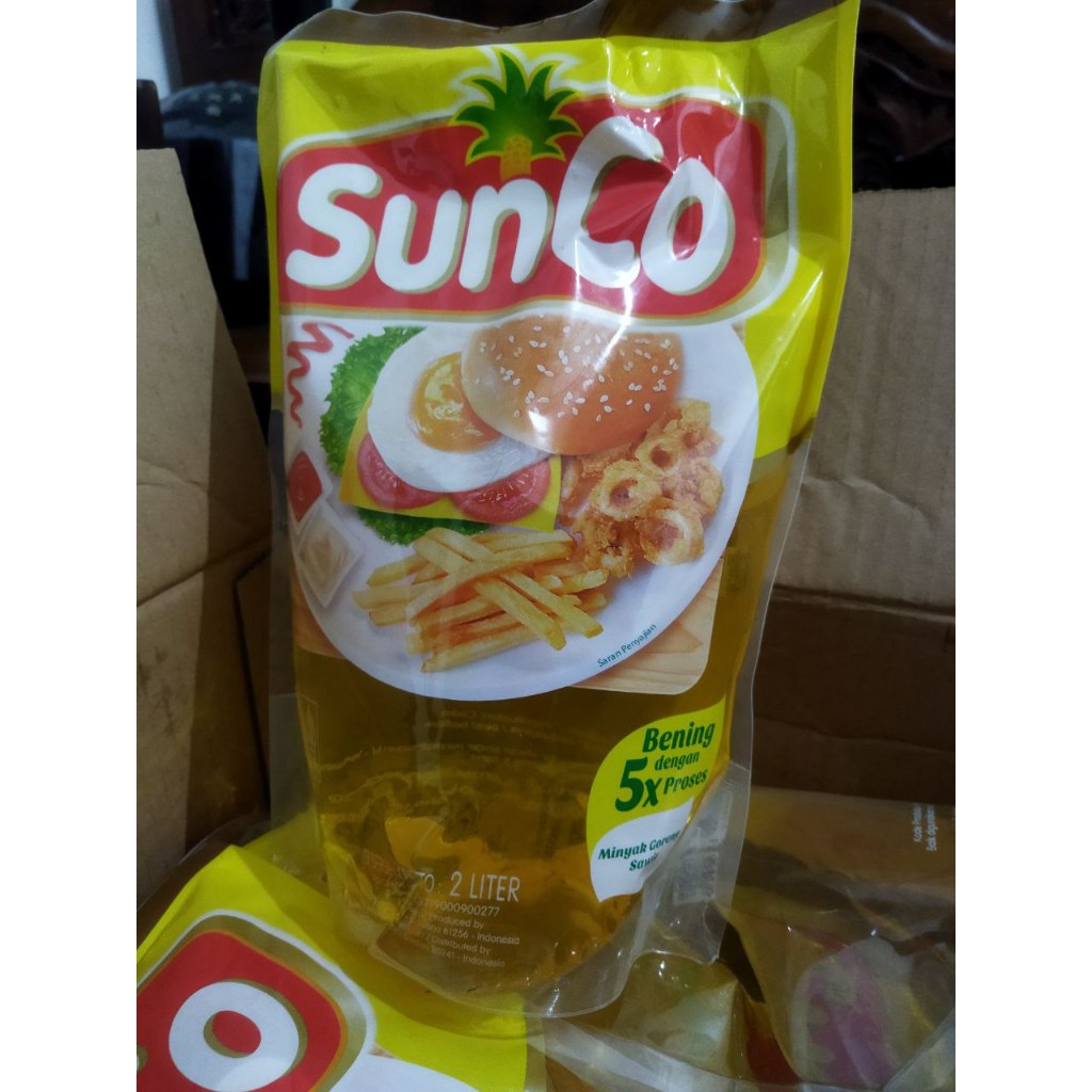 

Minyak Goreng Sunco 2 Liter Karton isi 6 Pouch