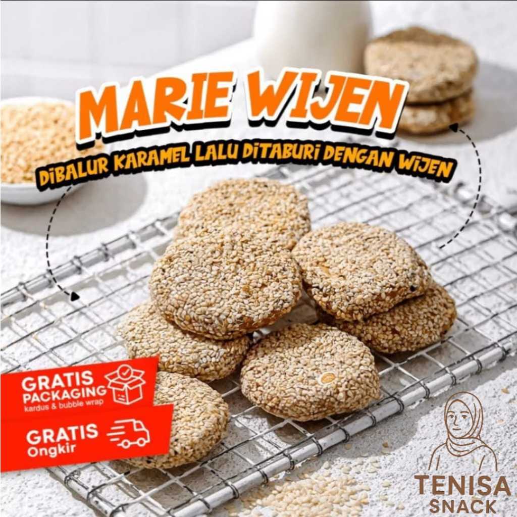 

Biskuit Marie Wijen/Biskuit tabur wijen Caramel 1KG