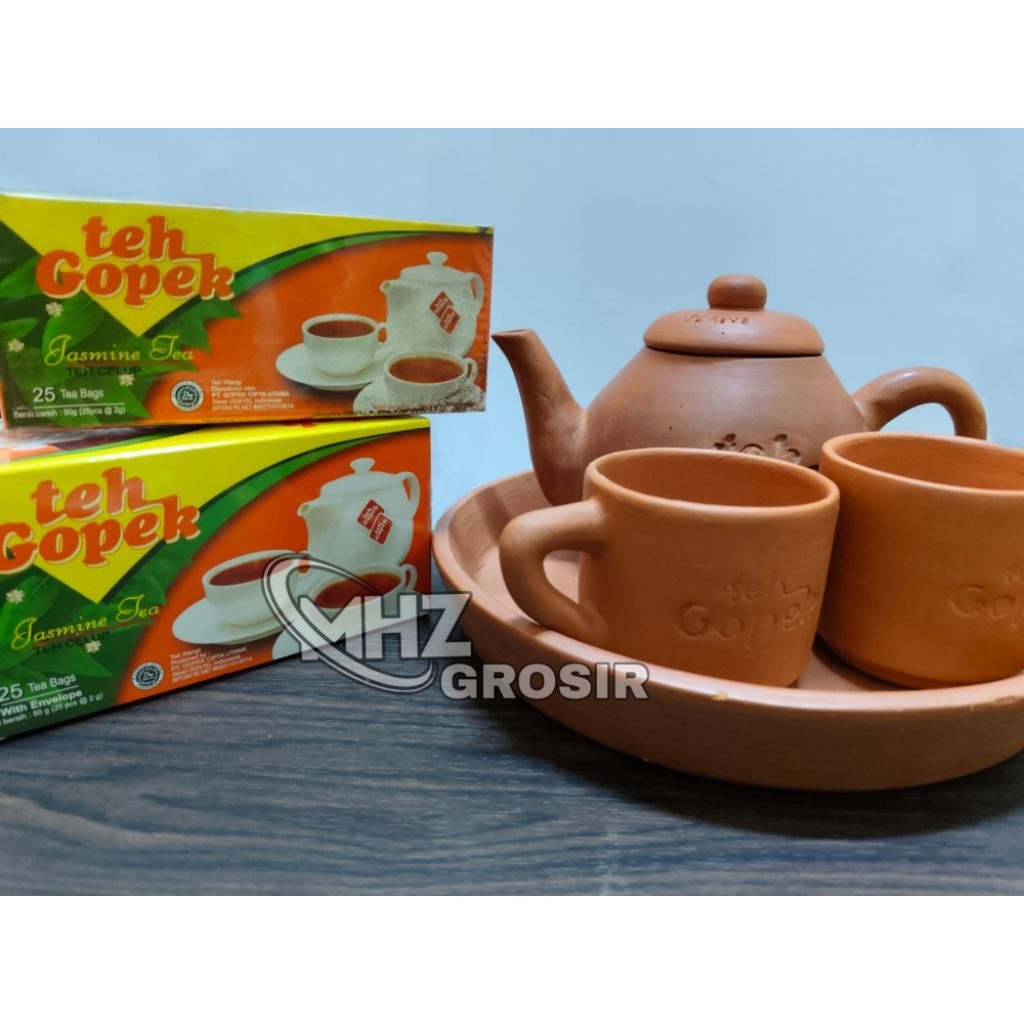 

Teh GOPEK Slawi (Celup Amplop) 1 kotak isi 25 kantong celup
