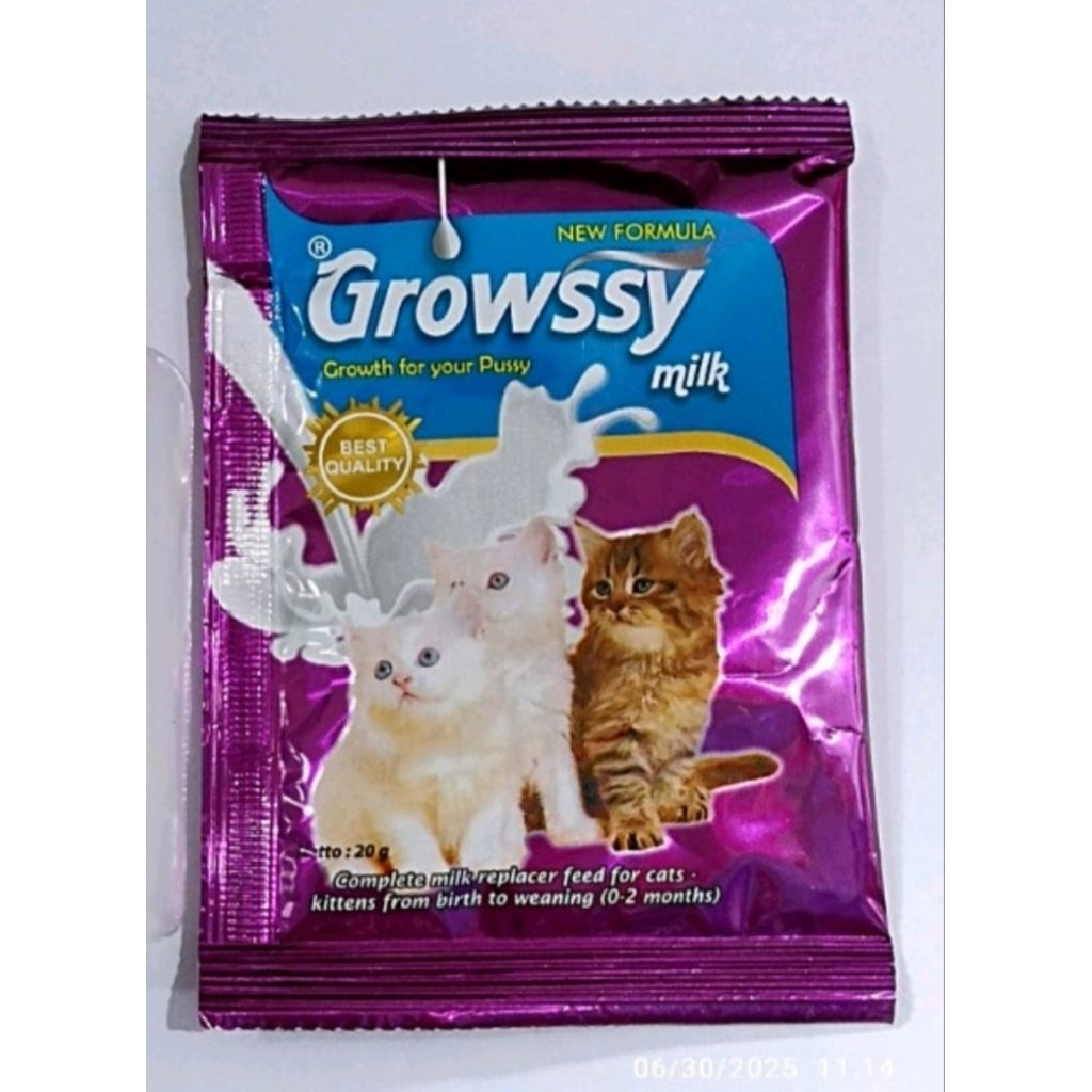 SUSU KUCING GROWSSY SUSU KUCING TOP GROWTH BAYI KUCING