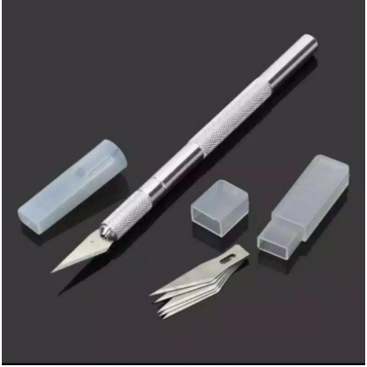 

DIJAMIN TAJAM cutter pen set / cutting sticker stripping stiker / pisau sayat bonsai