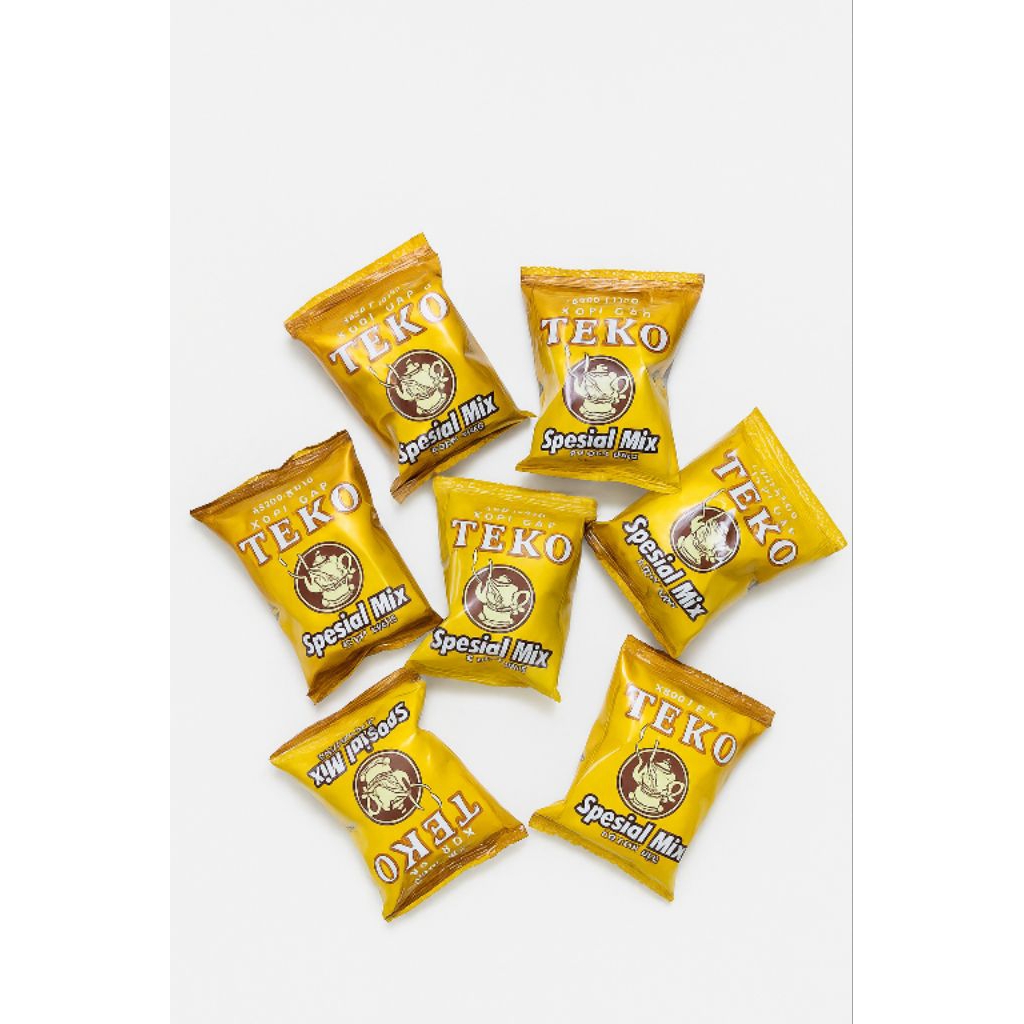

Kopi Cap Teko SPESIAL Mix plus GULA 25 gram 1 renceng (isi 10 sachet) Kopi Legend khas Bogor