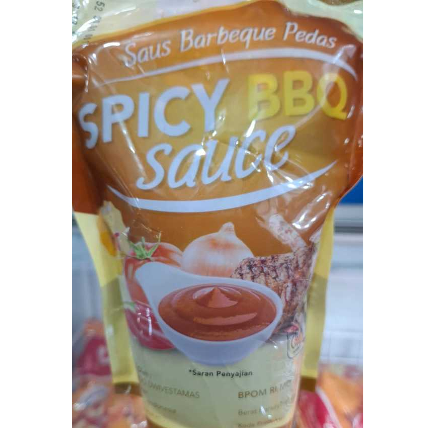

my taste spicy BBQ sauce pedas 500g