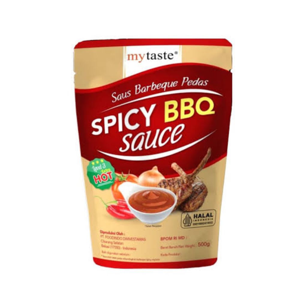 

My Taste Spicy BBQ lv 3 saus 500 gr