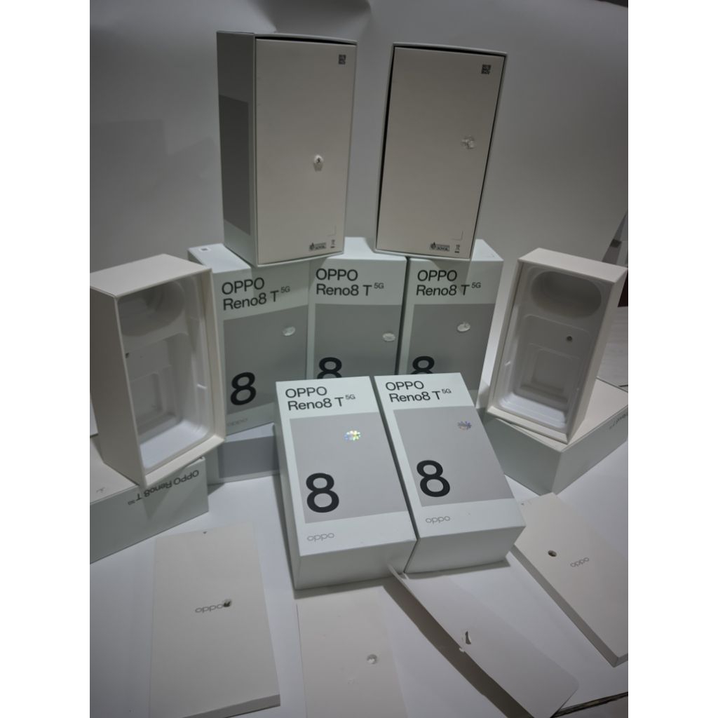 dus box hp oppo reno8 T 5g original copotan