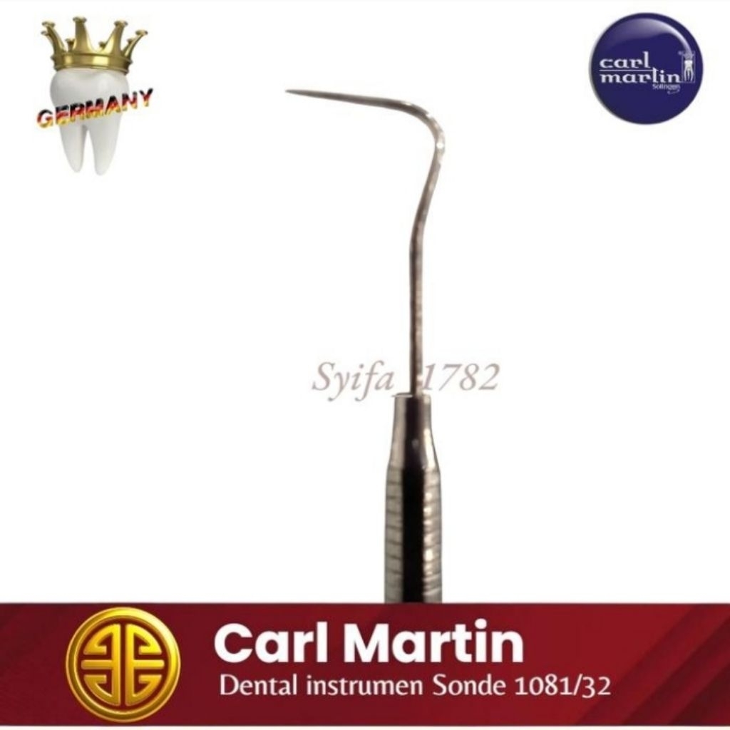 Carl Martin 1081/32 Sonde Dental Instrument