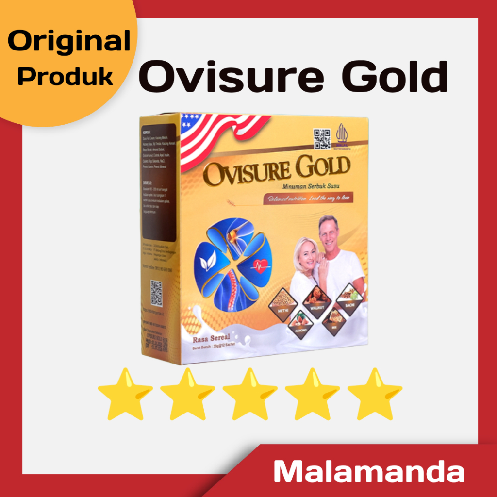 

OVISURE GOLD SUSU OBAT VITAMIN TULANG DAN SENDI